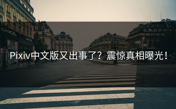 Pixiv中文版又出事了？震惊真相曝光！