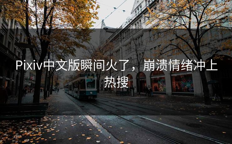 Pixiv中文版瞬间火了，崩溃情绪冲上热搜